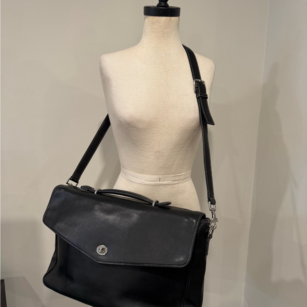 Coach Morgan Messenger Bag Brief Case - Picture 2 of 16